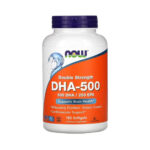 Now Foods Double Strength DHA-500 - Support Brain Health & Cardiovascular Support