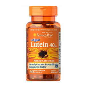 Puritan's Pride Lutein 40 mg with Zeaxanthin - Support eye health & Help contrast sensitivity