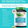 Zenwise Health Probiotic Digestive Multi Enzymes - Bloating Relief for Women & Men, Enzymes For Digestion with Prebiotics & Probiotics for Gut Health