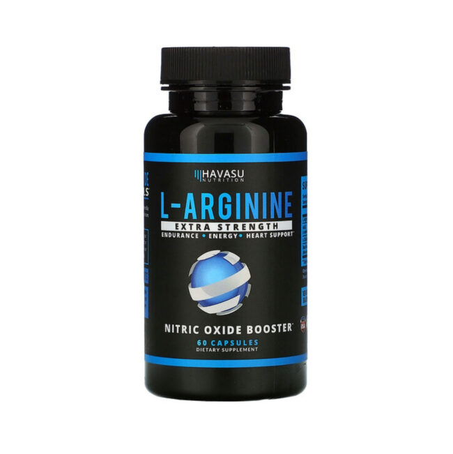 Havasu Nutrition L-Arginine Nitric Oxide Booster - Endurance, Energy & Heart Support