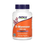 Now Foods D-Mannose 500mg - Healthy Urinary Tract & Cleanses the Bladder