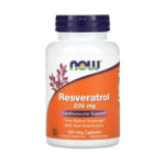 Now Foods Resveratrol 200mg - Cardiovascular Support