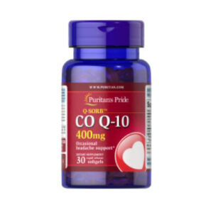 Puritan's Pride Q-SORB Co Q-10 400mg - Support Heart Health, Produce Cellular Energy