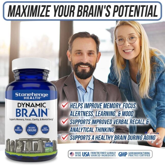 Stonehenge Health Dynamic Brain - Memory, Focus & Clarity