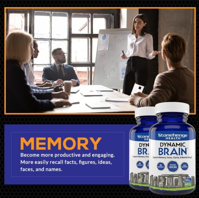 Stonehenge Health Dynamic Brain - Memory, Focus & Clarity