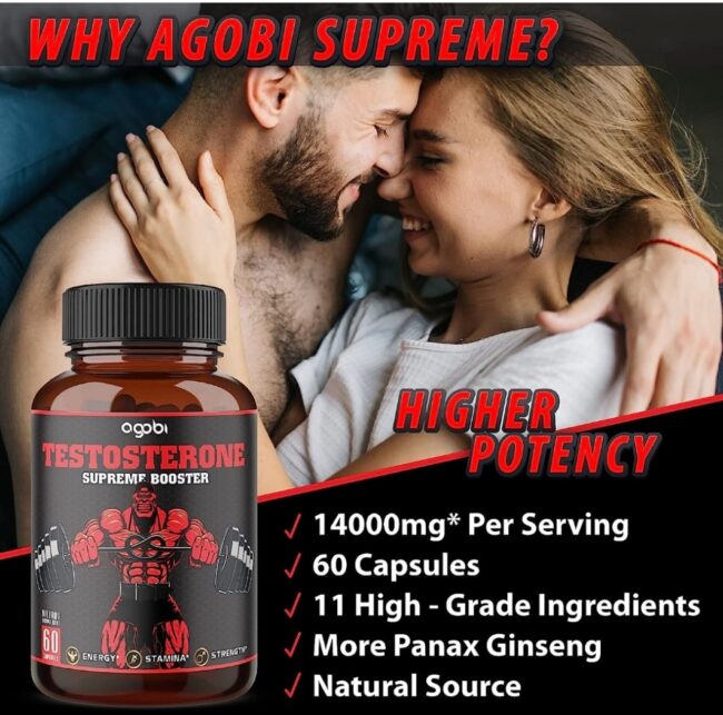 Agobi Testosterone Supreme Booster - Male Performance
