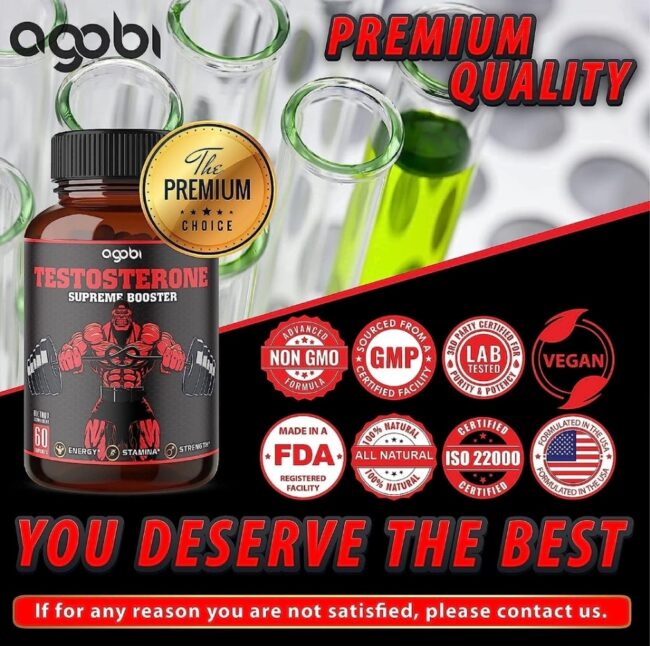 Agobi Testosterone Supreme Booster Male Performance