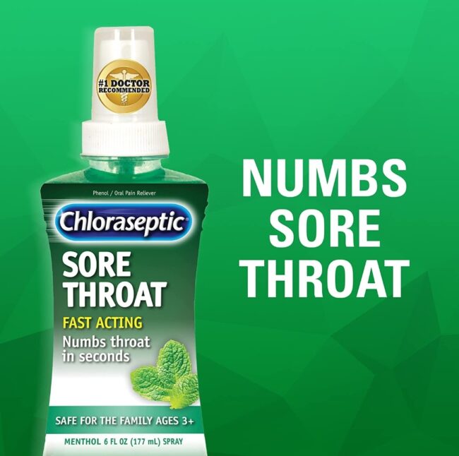 Chloraseptic Max Strength Sore Throat Spray