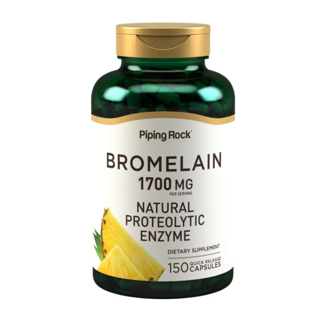 Piping Rock Bromelain 1700mg - Natural Proteolytic Enzyme