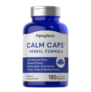 Piping Rock Calm Caps Herbal Formula - Calmness & Relaxation
