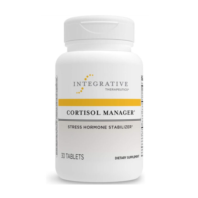 Integrative Therapeutics Cortisol Manager - Supports Relaxation & Calm to Support Restful Sleep